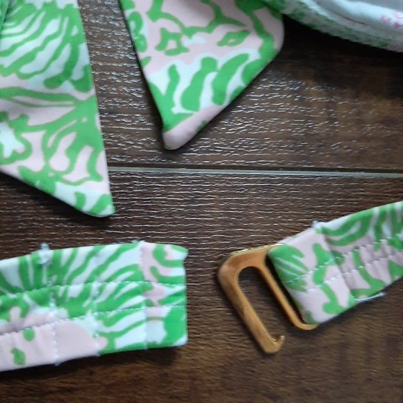 Lilly Pulitzer Sunnyside Lion Print Bikini Size M - Picture 3 of 6